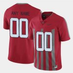 Men's Ohio State Buckeyes #00 Customized Red Nike NCAA Throwback College Football Jersey November MAQ3544SH